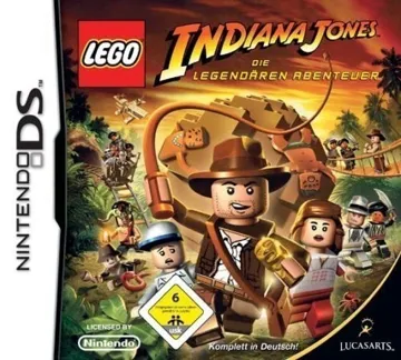 LEGO Indiana Jones - The Original Adventures (Europe) (En,Fr,De,Es,It,Da) box cover front